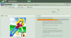 Desktop Screenshot of princestomboy.deviantart.com