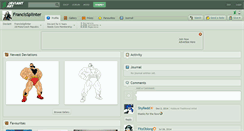 Desktop Screenshot of francissplinter.deviantart.com