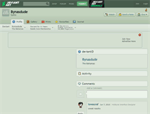 Tablet Screenshot of bynasdude.deviantart.com