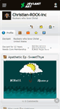 Mobile Screenshot of christian-rock-inc.deviantart.com