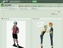 Tablet Screenshot of kiyo-keiju.deviantart.com