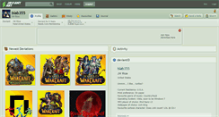 Desktop Screenshot of blab355.deviantart.com