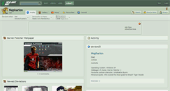 Desktop Screenshot of nepharion.deviantart.com