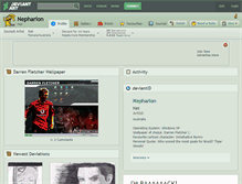 Tablet Screenshot of nepharion.deviantart.com