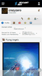 Mobile Screenshot of crazyzero.deviantart.com