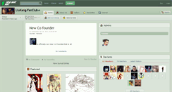 Desktop Screenshot of liukang-fanclub.deviantart.com