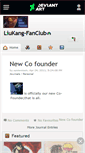 Mobile Screenshot of liukang-fanclub.deviantart.com