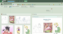 Desktop Screenshot of cdproductions66.deviantart.com