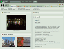 Tablet Screenshot of fluffy.deviantart.com
