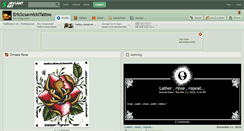 Desktop Screenshot of ericscsavnickitattoo.deviantart.com