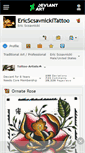 Mobile Screenshot of ericscsavnickitattoo.deviantart.com