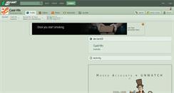 Desktop Screenshot of cool-vin.deviantart.com