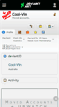 Mobile Screenshot of cool-vin.deviantart.com