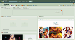 Desktop Screenshot of billycrup.deviantart.com