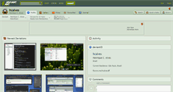 Desktop Screenshot of hcalves.deviantart.com