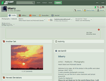 Tablet Screenshot of bibarry.deviantart.com