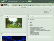 Tablet Screenshot of pejai.deviantart.com