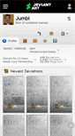 Mobile Screenshot of jumbi.deviantart.com