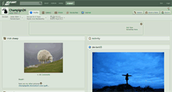 Desktop Screenshot of champign0n.deviantart.com