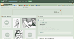 Desktop Screenshot of davidwbartist.deviantart.com