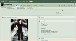 Desktop Screenshot of flyingpanther.deviantart.com
