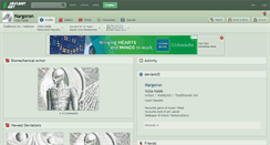 Desktop Screenshot of nargoron.deviantart.com