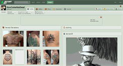 Desktop Screenshot of howcomehesdead.deviantart.com