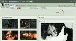 Desktop Screenshot of drii-a7x.deviantart.com