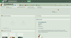 Desktop Screenshot of itsyogibear100.deviantart.com