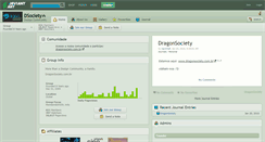 Desktop Screenshot of dsociety.deviantart.com