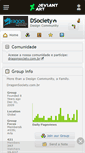 Mobile Screenshot of dsociety.deviantart.com