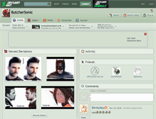 Tablet Screenshot of butchersonic.deviantart.com
