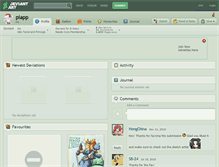 Tablet Screenshot of piapp.deviantart.com