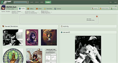 Desktop Screenshot of michin-kun.deviantart.com
