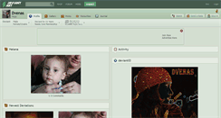 Desktop Screenshot of dvenas.deviantart.com