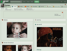 Tablet Screenshot of dvenas.deviantart.com