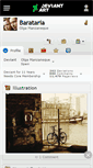 Mobile Screenshot of barataria.deviantart.com
