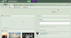 Desktop Screenshot of miloon.deviantart.com
