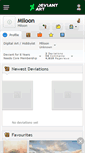 Mobile Screenshot of miloon.deviantart.com