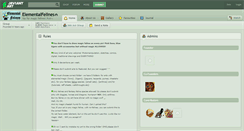 Desktop Screenshot of elementalfelines.deviantart.com