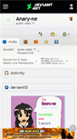 Mobile Screenshot of anary-ne.deviantart.com