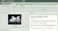 Desktop Screenshot of kimmerscustoms.deviantart.com