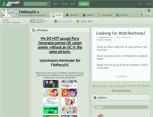 Tablet Screenshot of fimponyoc.deviantart.com