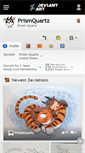 Mobile Screenshot of prismquartz.deviantart.com