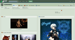 Desktop Screenshot of miyakookami.deviantart.com