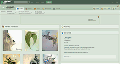 Desktop Screenshot of jenayen.deviantart.com