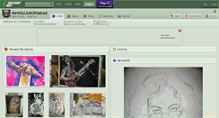 Desktop Screenshot of mirthfuljoltofhatred.deviantart.com