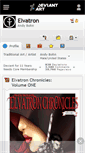 Mobile Screenshot of elvatron.deviantart.com