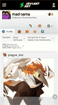 Mobile Screenshot of mad-sama.deviantart.com