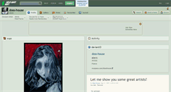 Desktop Screenshot of doss-house.deviantart.com
